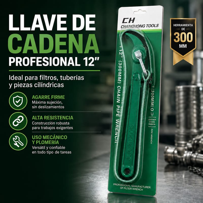Llave de Cinta para aflojar facil filtros de aceite y tubos - Image 1