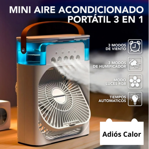 AIRE. ACONDICIONADO PORTATIL 3 EN 1