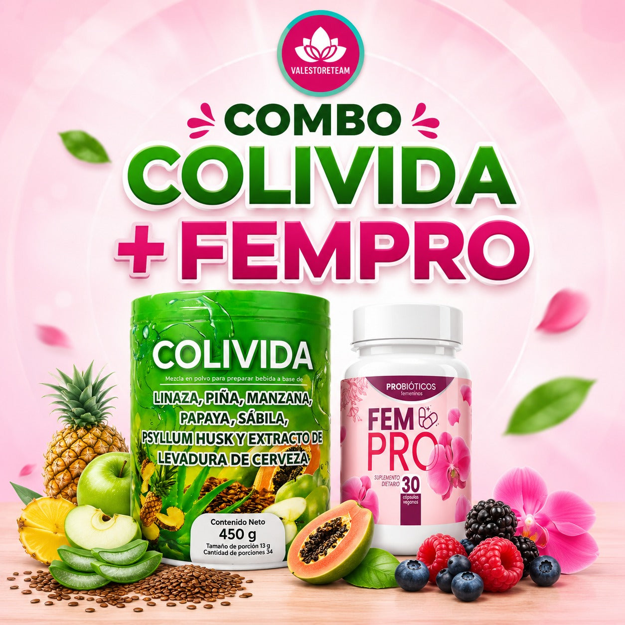 COMBO FEMPRO Y COLIVIDA