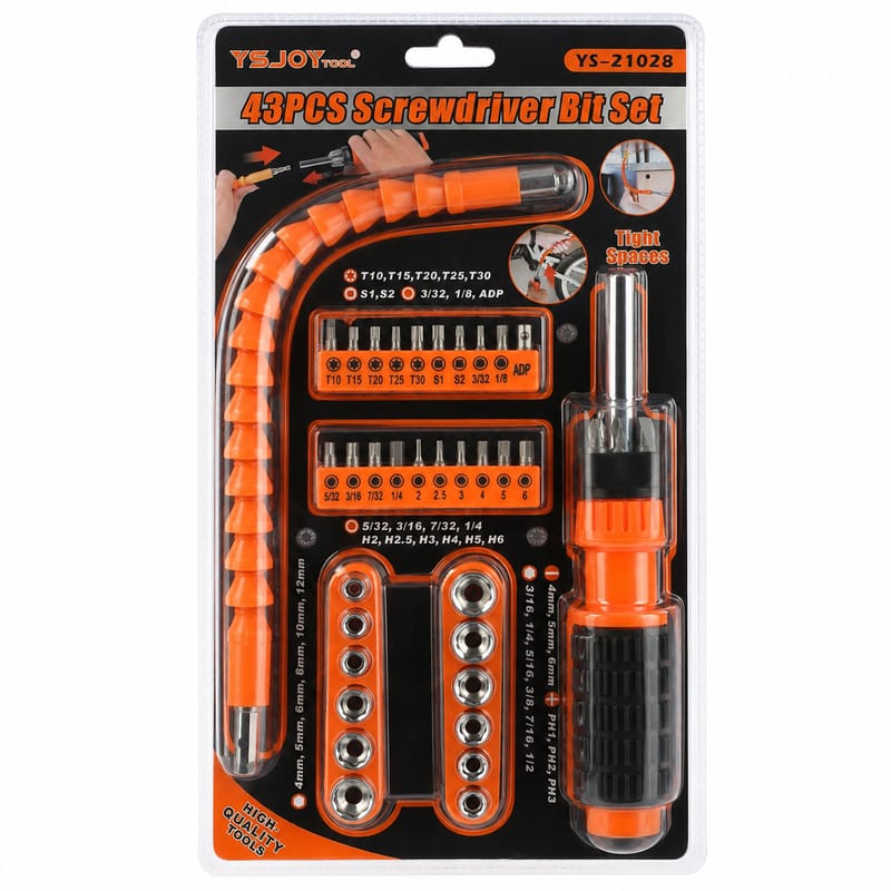 Kit de Destornillador Flexible 43 en 1 - Image 5