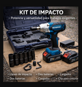 Pistola de impacto doble bateria con jue - Image 1