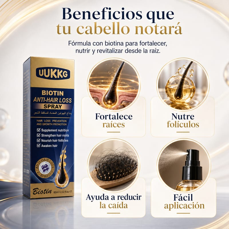 Spray de Biotina Anti Caida De Cabello - Image 2